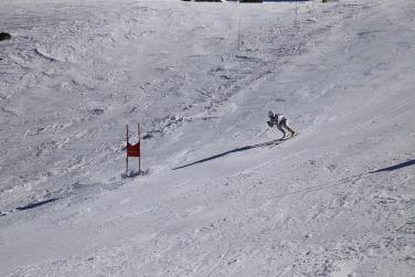 Fig. 25.14, Slalom at La Parva, Chile.