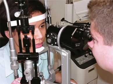 Fig. 1.2, Slit lamp biomicroscope.