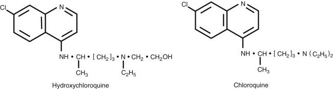 Fig. 21.1, Antimalarial agents.