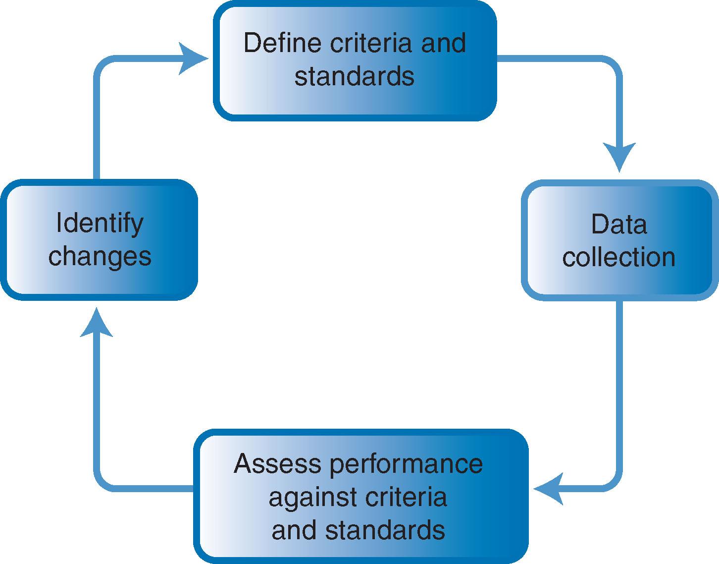 Fig. 15.1, The audit cycle.