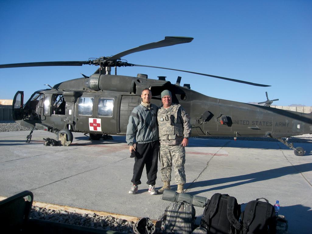 FIGURE 6, Blackhawk helicopters are used for the majority of medical evacuation and patient transport missions in Iraq and Afghanistan.