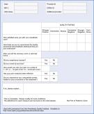 Figure 5-2, Postanesthesia care patient satisfaction survey.