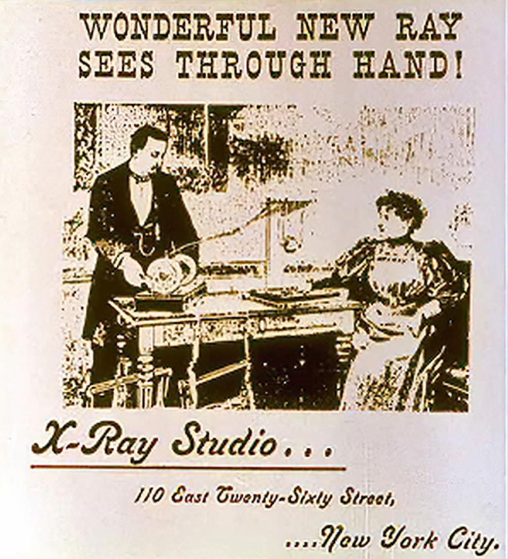 eFig. E.3, Advertisement for an X-ray Studio.