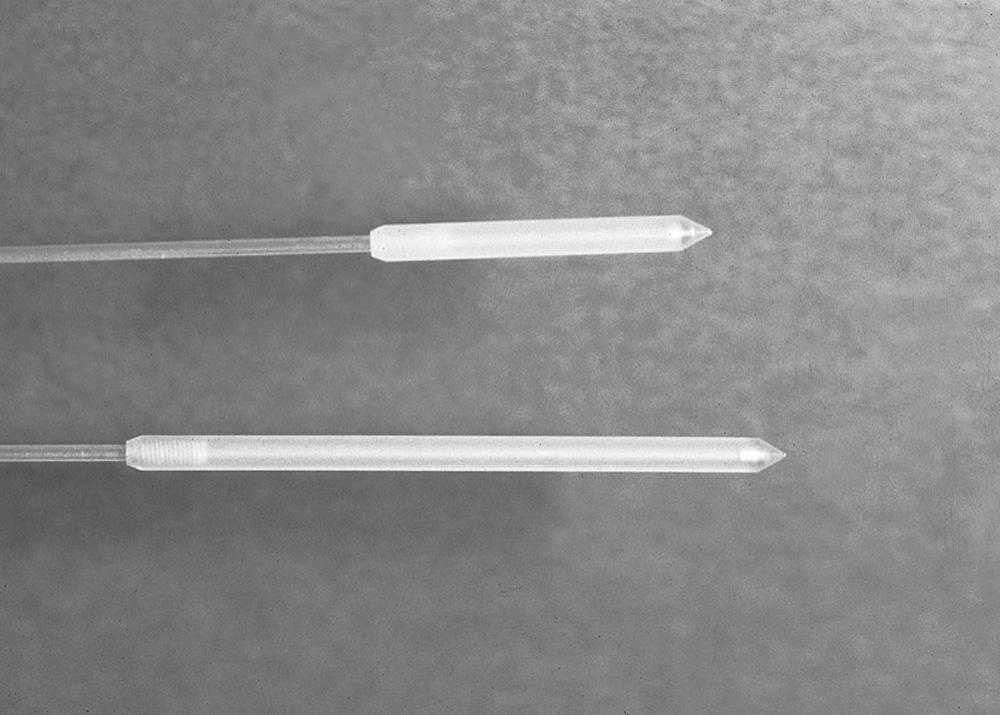 FIGURE 6-1, Photodynamic therapy diffuser fibers: 2.5 and 5 cm.