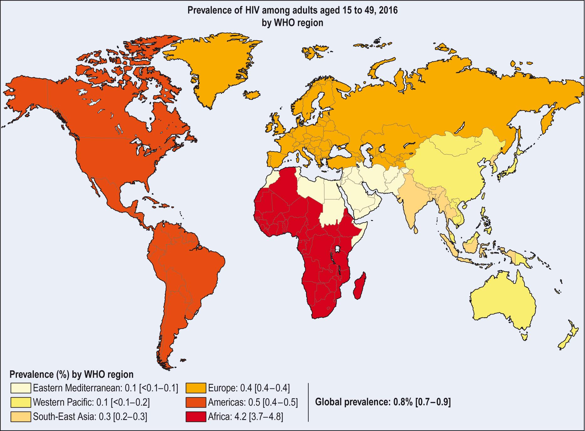 Fig. 7.2, Global variation in health outcomes: