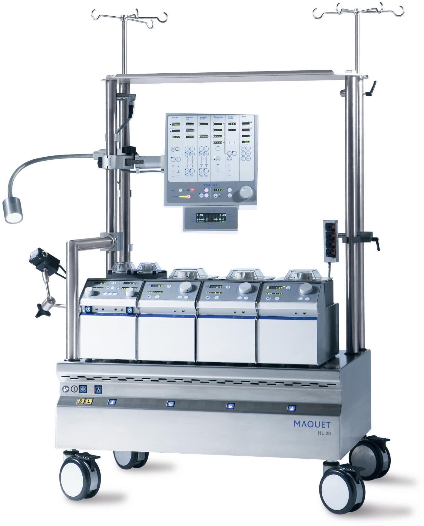 Fig. 26.3, HL20 heart-lung machine console.