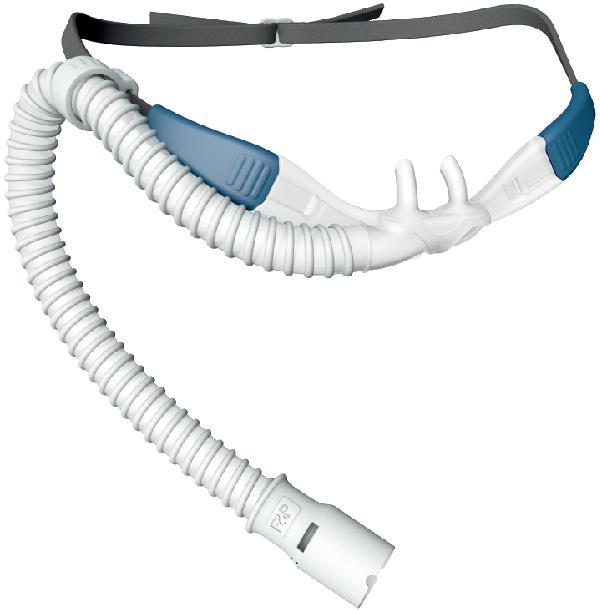 Fig. 24.16, Optiflow high-flow nasal cannula (Fisher & Paykel Healthcare, Auckland, New Zealand).