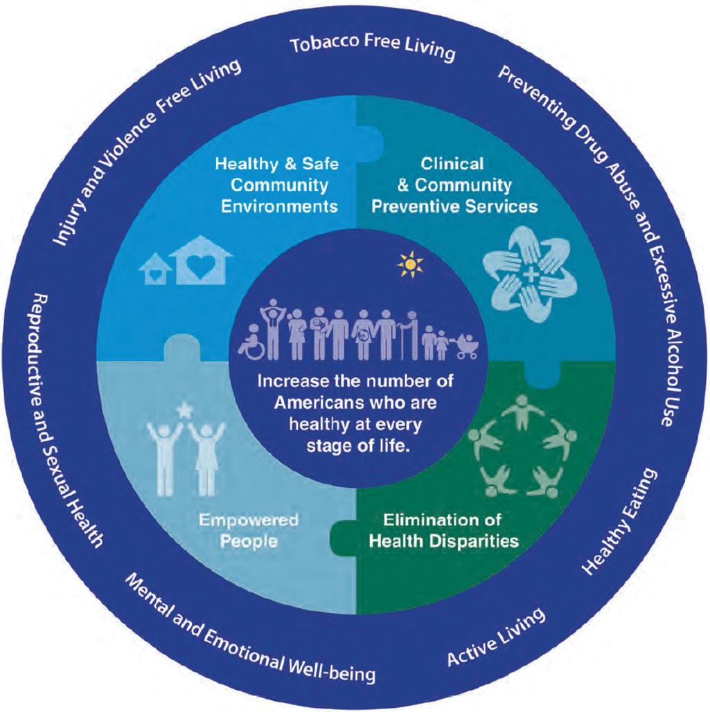 FIGURE 1, National Prevention Strategy—America’s Plan for Better Health and Wellness.