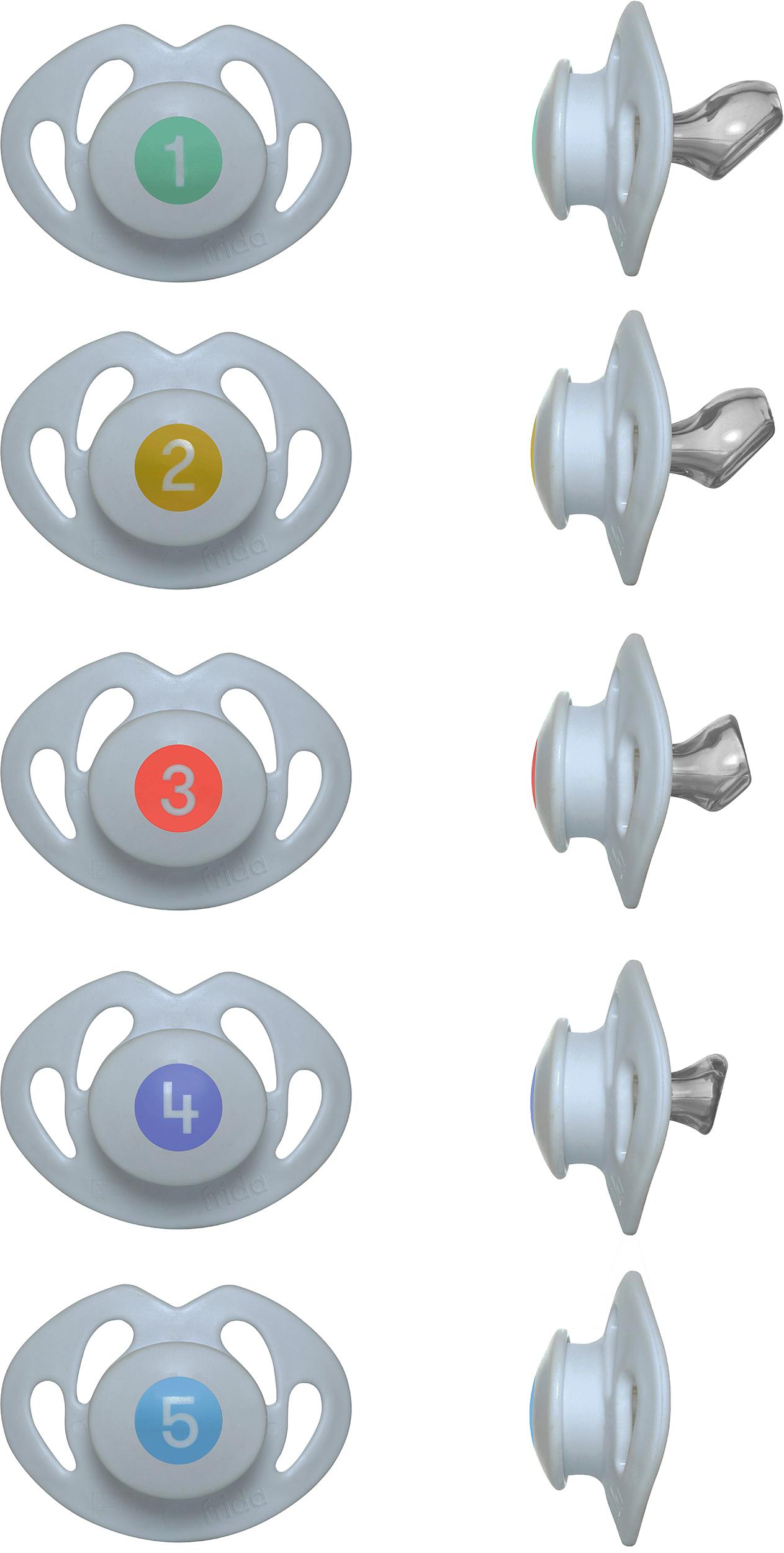 Fig. 21.11, The Fridababy Paci Weaning System is a series of pacifiers designed specifically to wean children gradually from pacifier use.