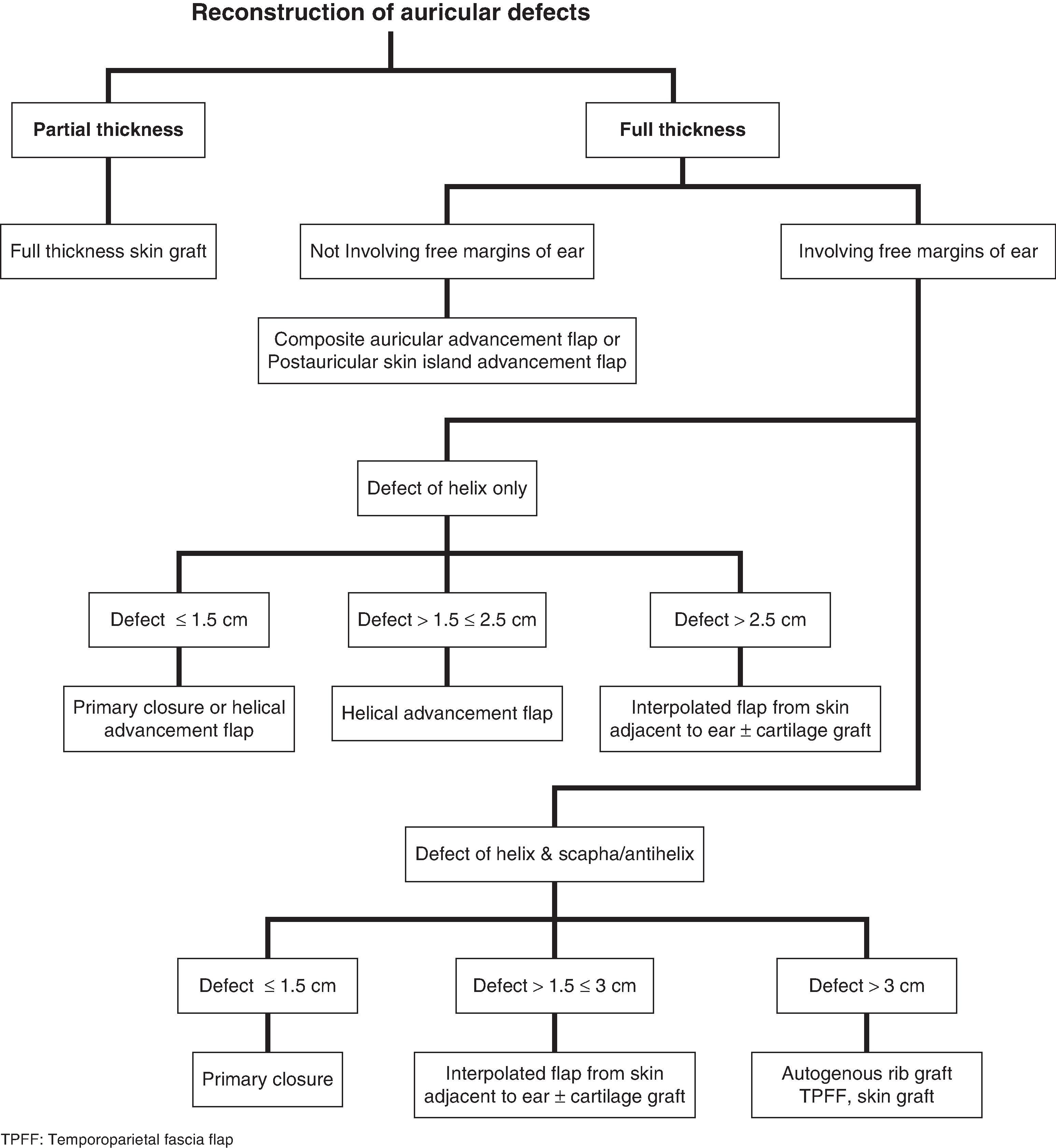 FIG. 22.12, Reconstruction of auricular defects.