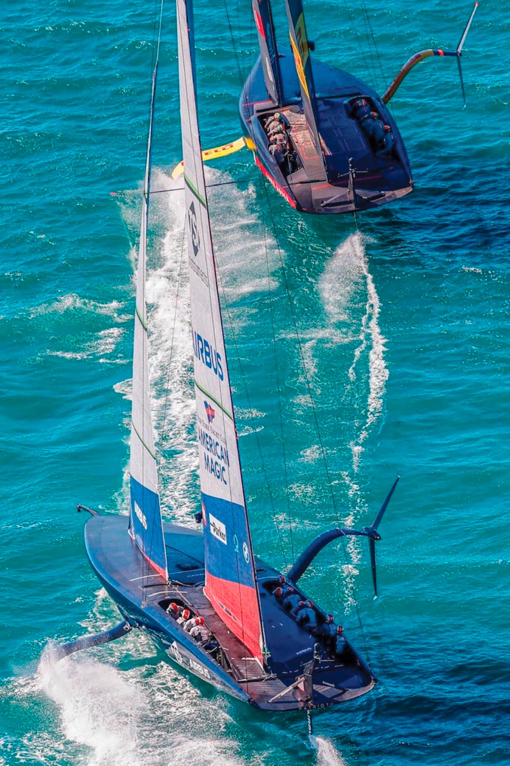 Figure 84.1, America’s Cup hydrofoiling yacht.