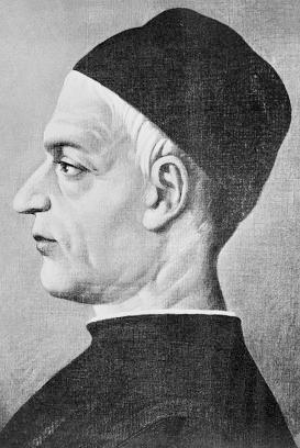 Figure 1-2, Antonio Benivieni (from a portrait).