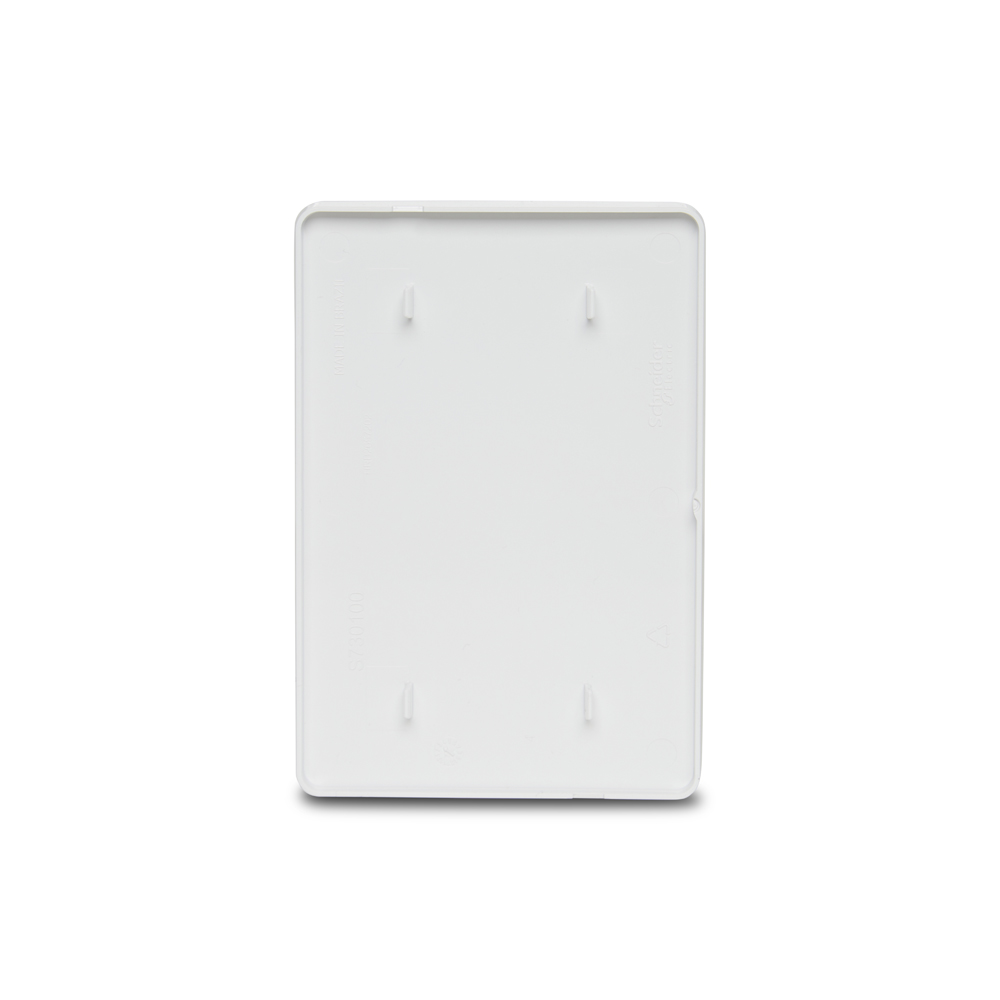 Placa 4X2 Cega Antibacteriana Branca