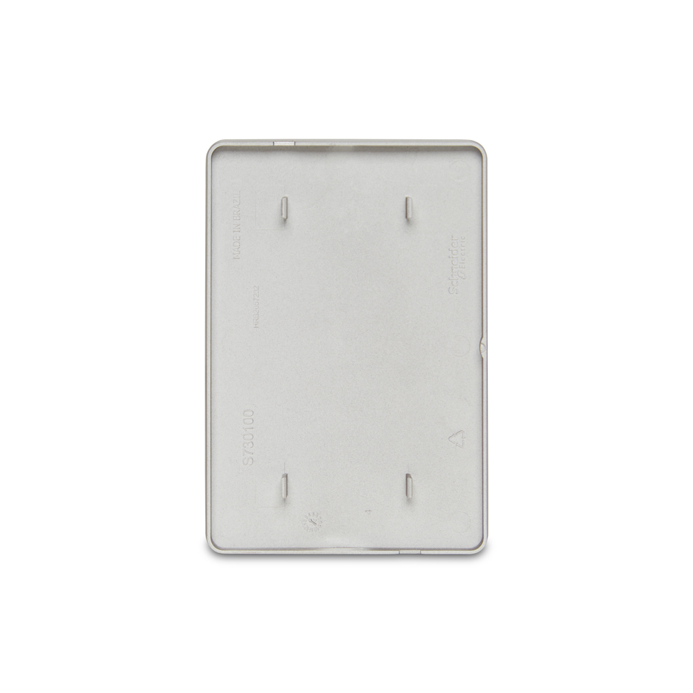 Placa 4X2 Cega Axis Grey
