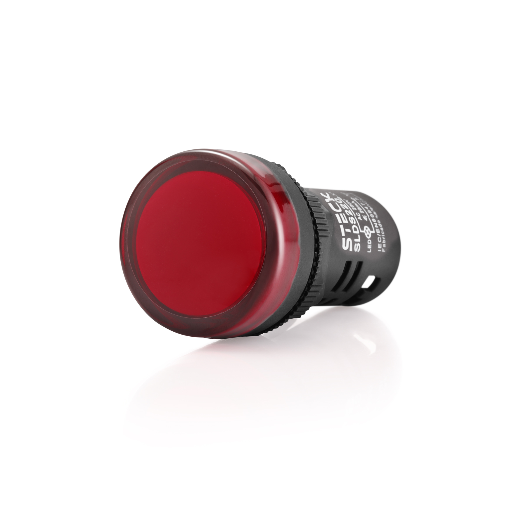 Sinal LED 220V Vermelho Max Botton