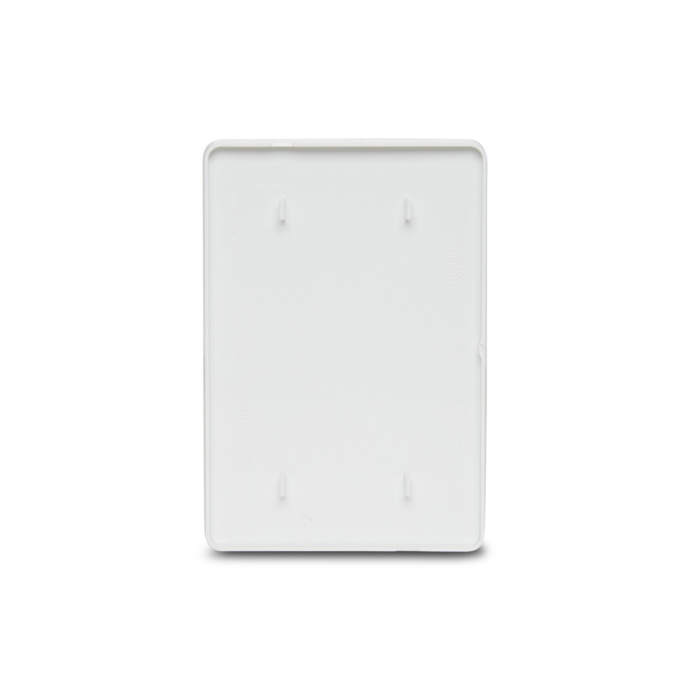Placa 4X2 Cega Branca