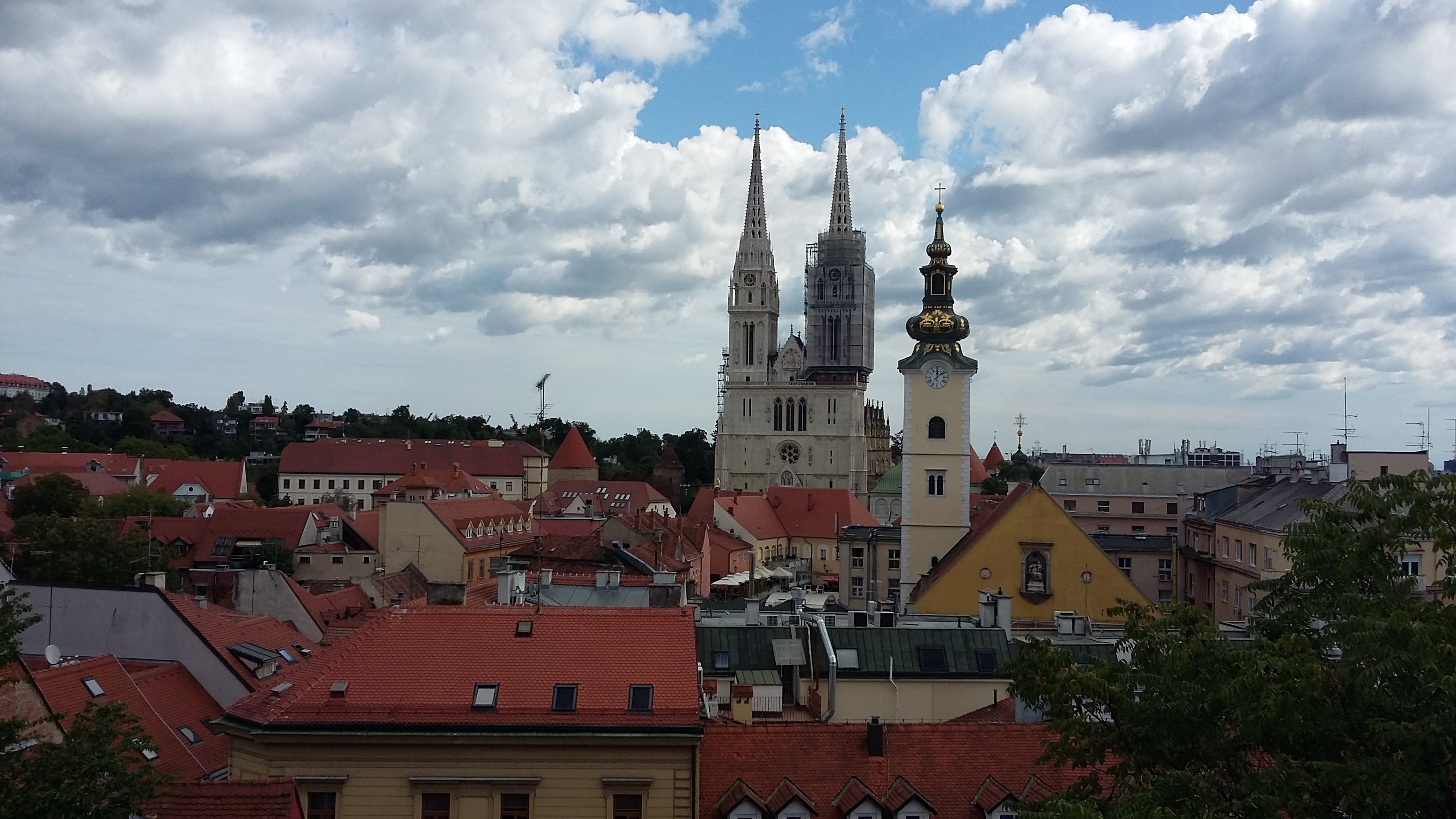 Zagreb, hoofdstad van Kroatië