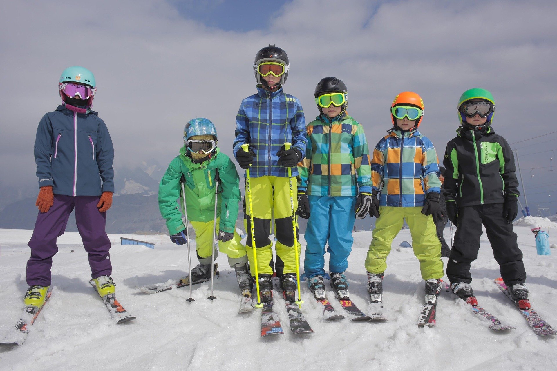 op wintersport met kinderen