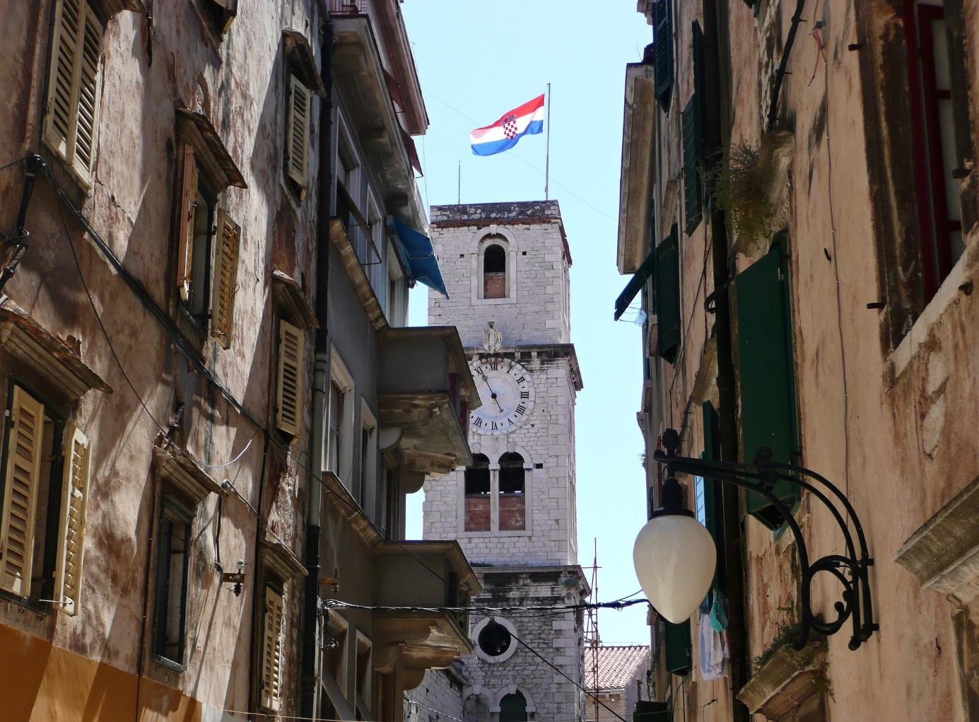 Sibenick oude stad
