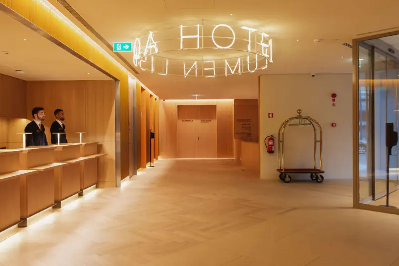 Lumen Hotel & The Lisbon Light Show