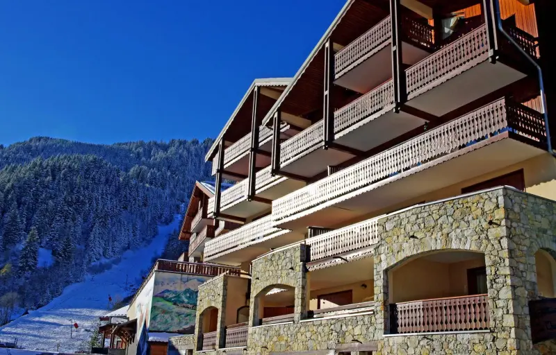 Résidence Le Chardonnet - Appartement à 200 m des psites avec belle vue MAE-3282