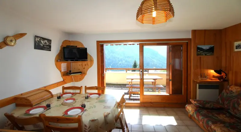 Résidence Le Chardonnet - Appartement à 200 m des psites avec belle vue MAE-3275