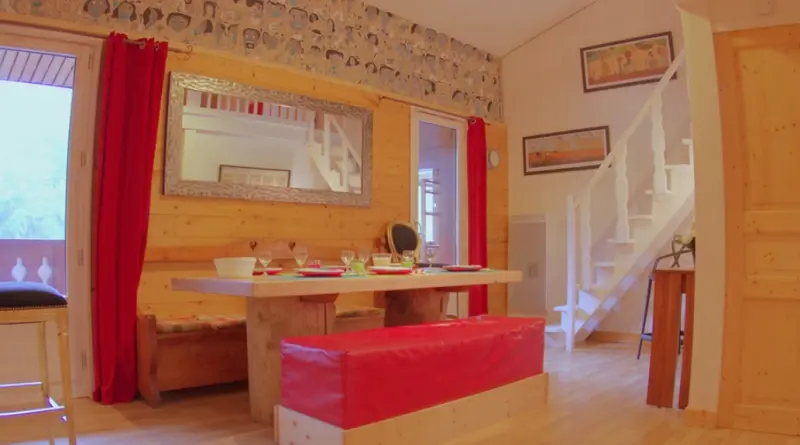 Résidence Bourg Morel - Le Bourg-Morel 3.5/2 - Grand duplex cosy, balcon plein sud MAE-7191