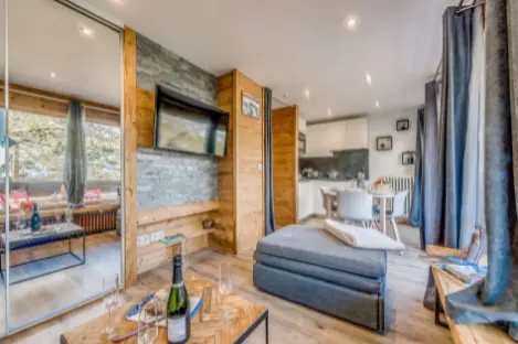 Résidence Les Pistes - Bel appartement très ensoleillé avec tout le confort nécéssaire MAE-2964 - Studio