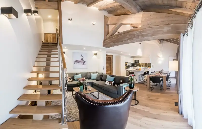 Résidence Eagle Lodge - En chalet 6 Pièces duplex 4 - 124m2 MAE-3964 - Chalet
