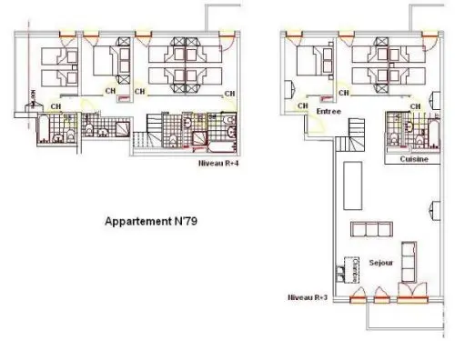 Chalet Altitude Les Arcs 2000 - Apartment (14 Adults)
