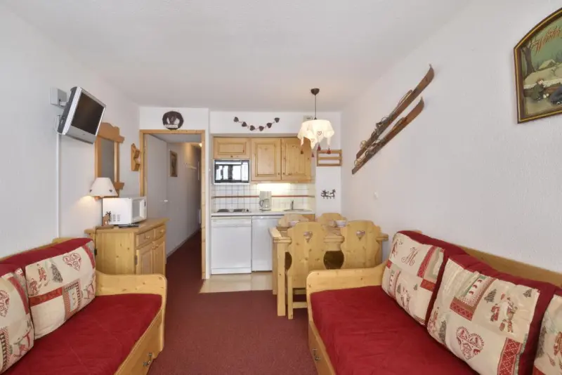 Belle Plagne, Le Blanchet, Callisto Residence, wandelen, panoramisch uitzicht