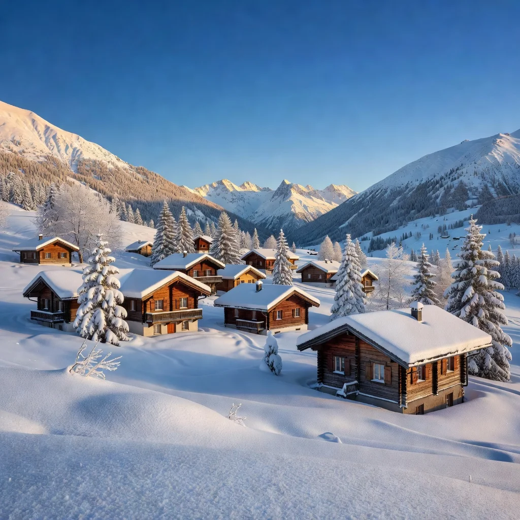 Auris-en-Oisans in de Franse Alpen