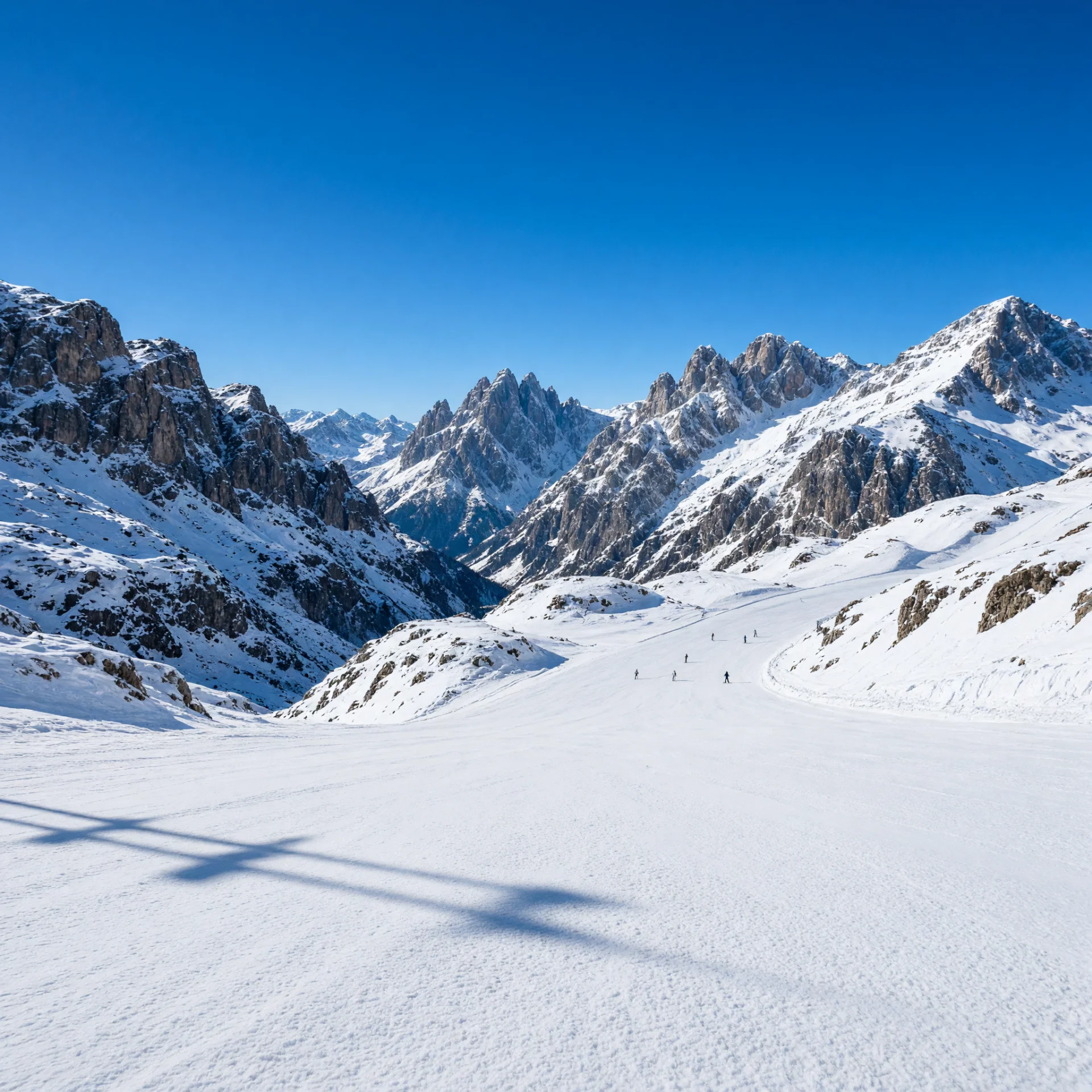 Skiën rond de Sella