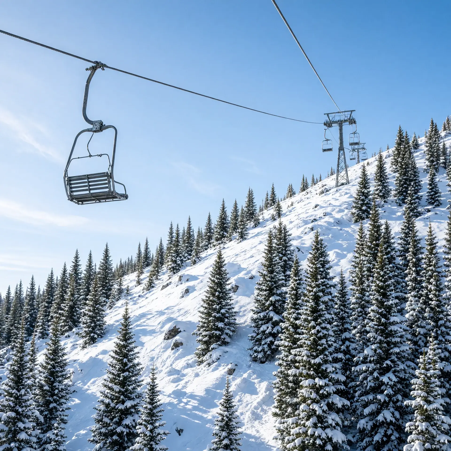 hellingen afdalen op de skipistes van ski-arlberg oostenrijk