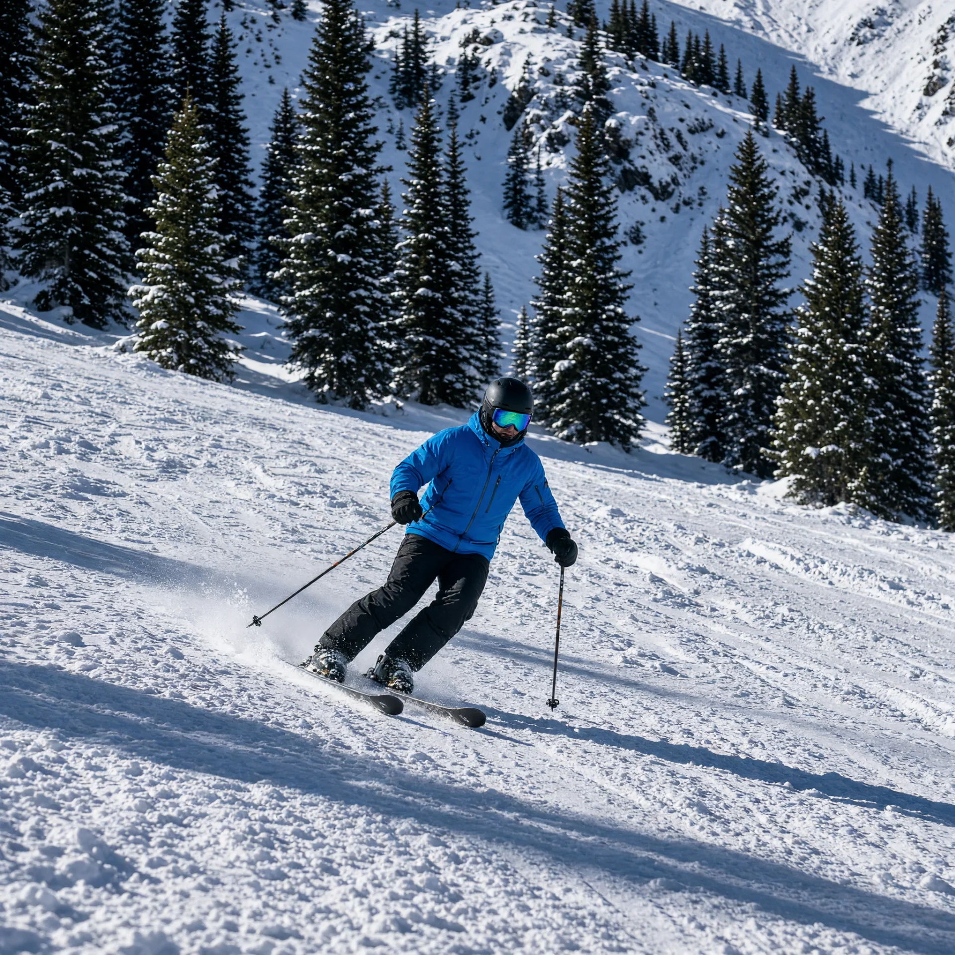 Morzine ligt in Les Portes du soleil, éen van de grootste skigebieden ter wereld