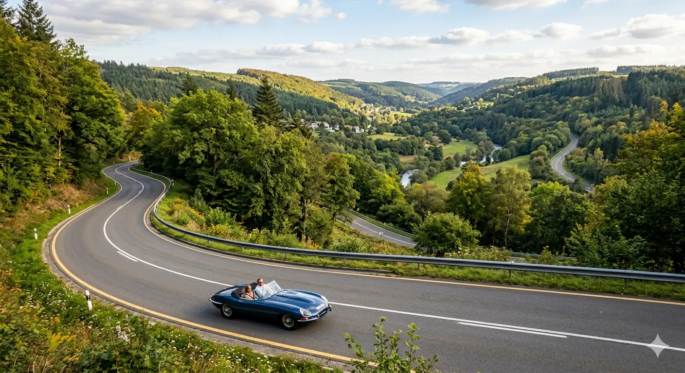 De 6 mooiste autoroutes in België en omstreken