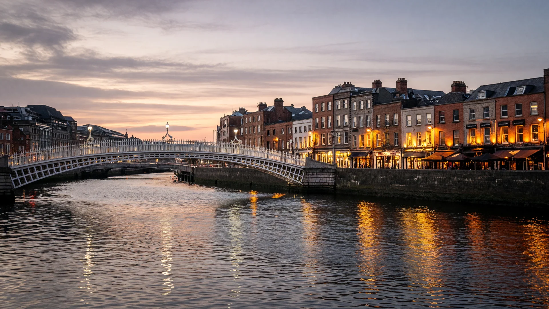Dublin, Temple Bar en de Liffey