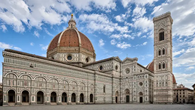 De Duomo van Firenze met de koepel van Brunelleschi