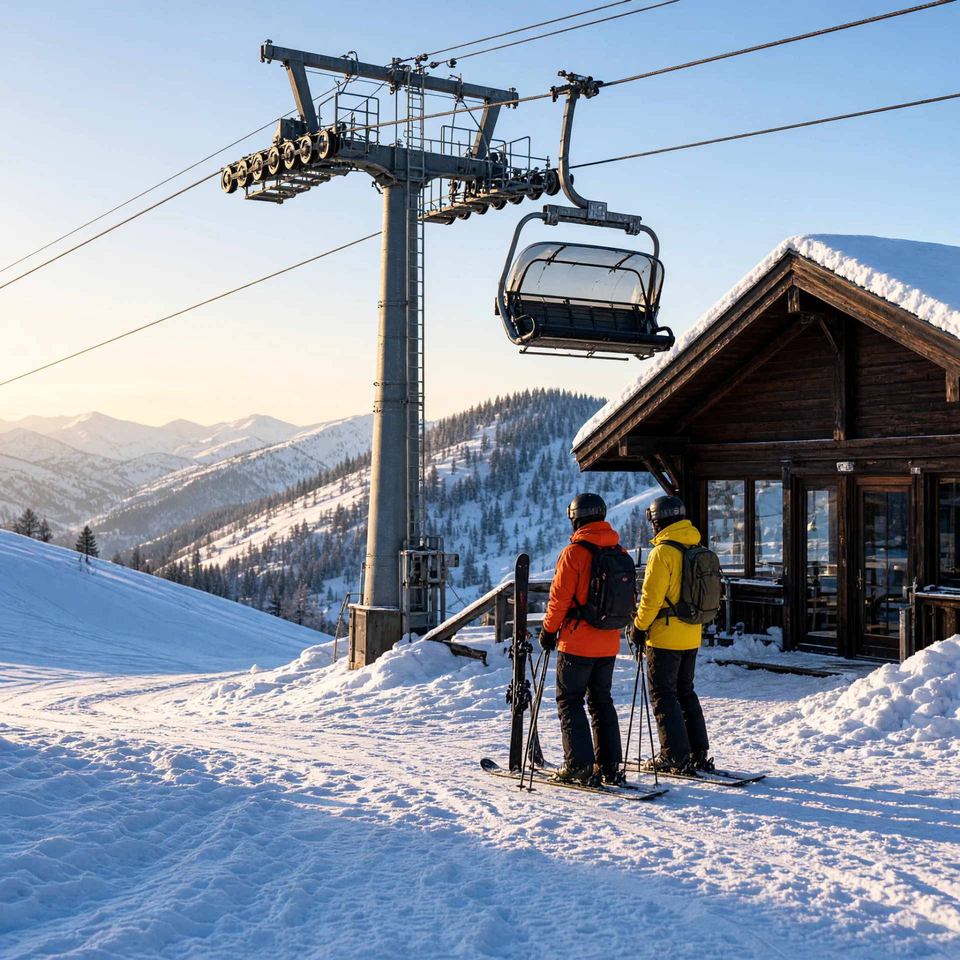 Het grote SkiWelt-skigebied