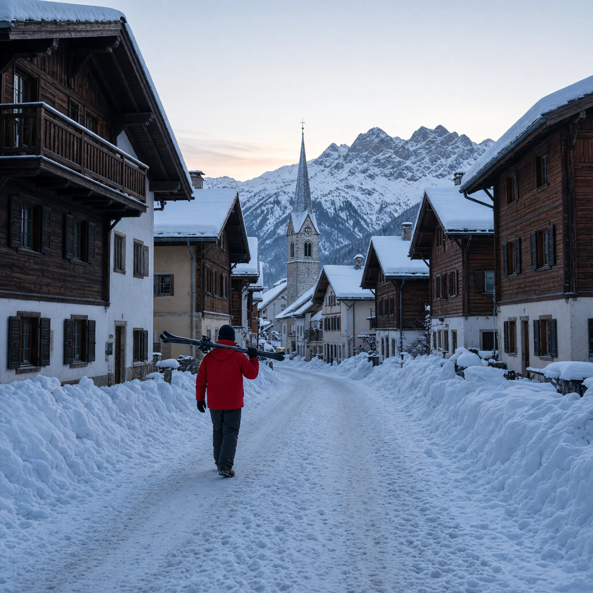 Besneeuwd Maria Alm