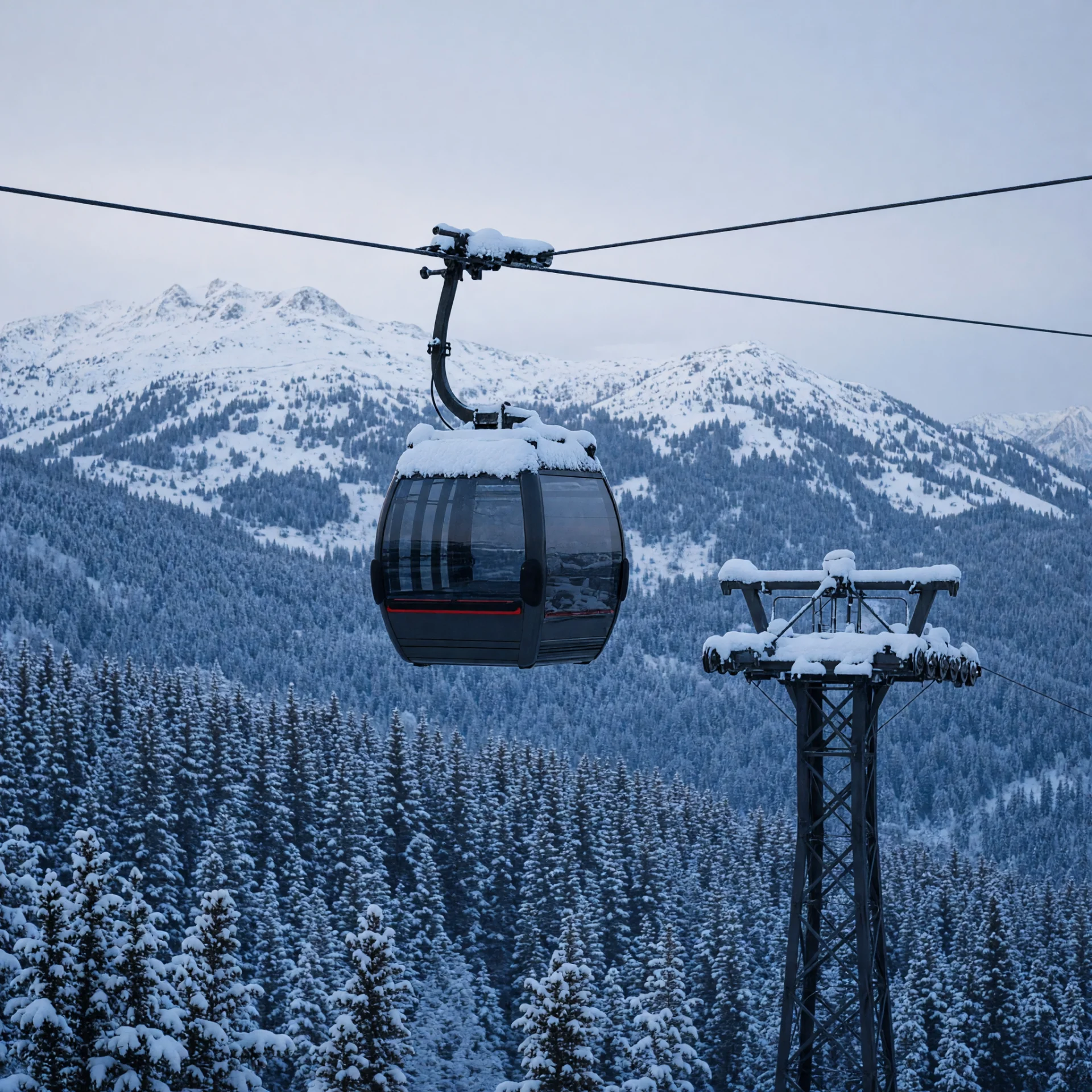 Skigebied bij Wagrain