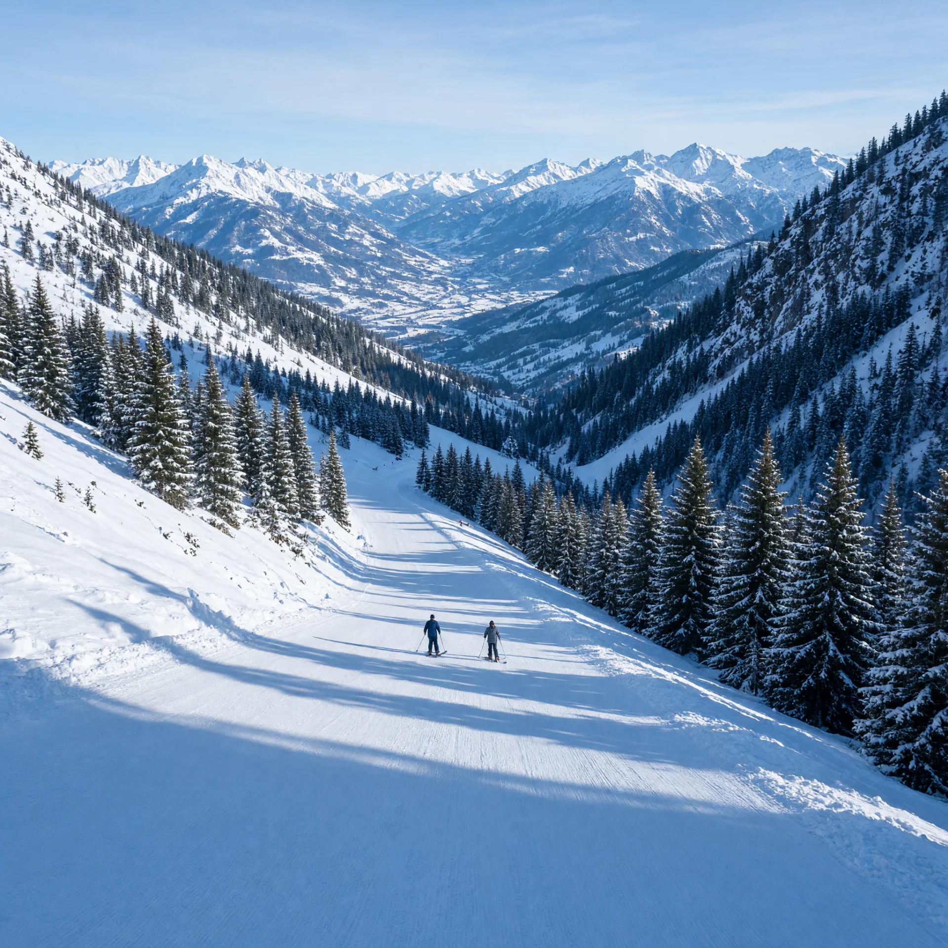 Familievriendelijk skiën op de Maiskogel