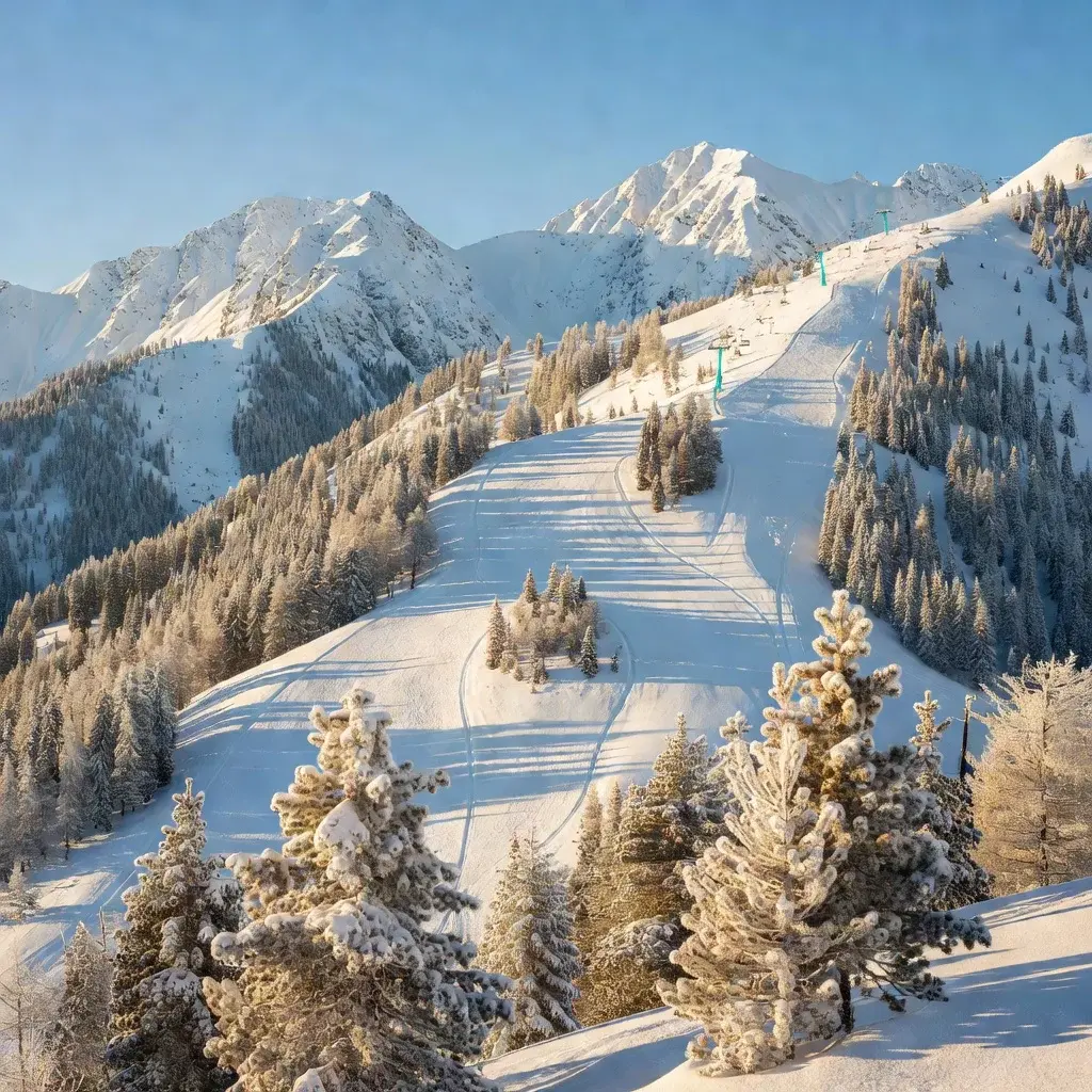 Skigebied Les Arcs in de Franse Alpen