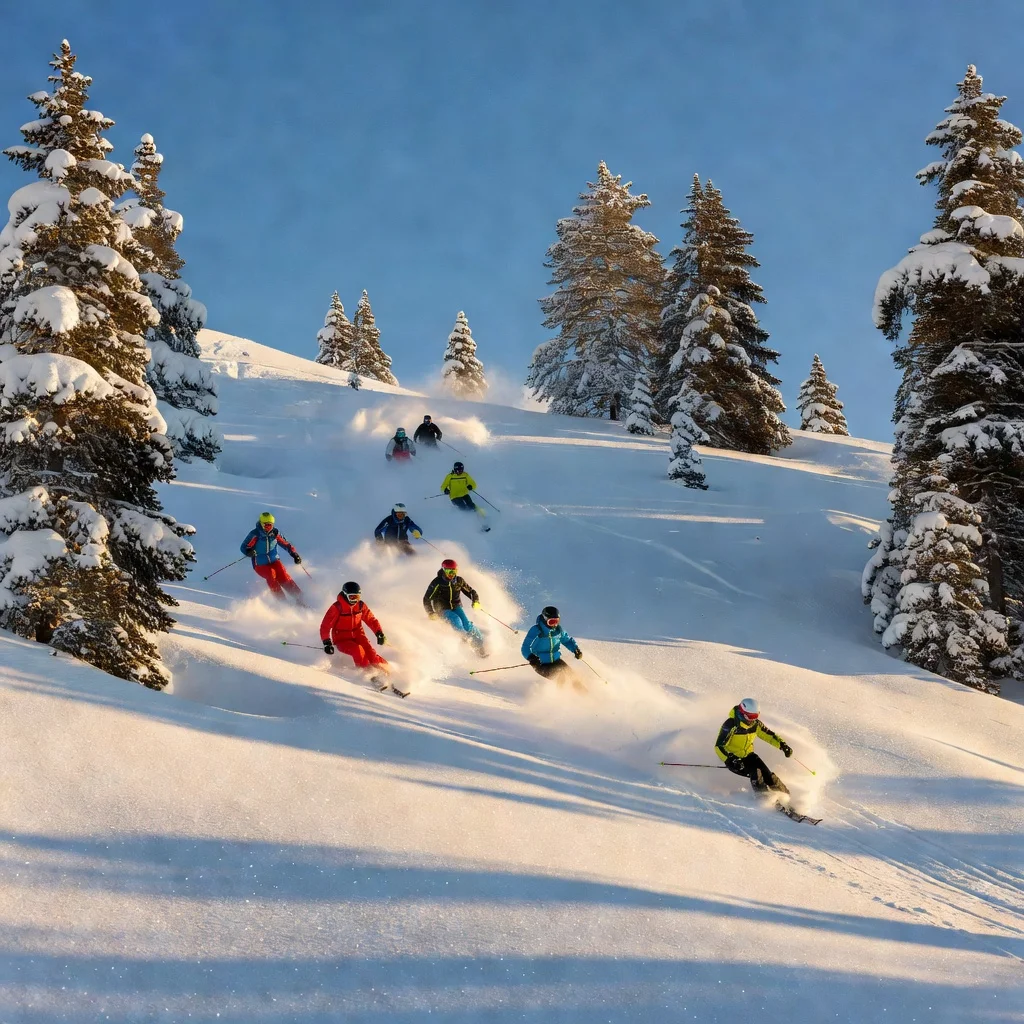 Italiaans skiresort La Thuile