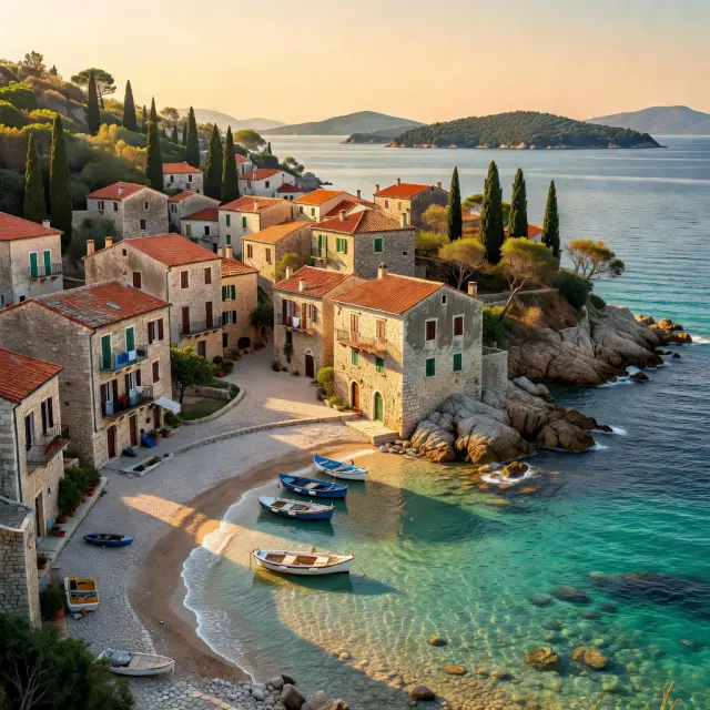 Last Minute Kroatië - Kvarner kuststreek met de havensteden Rijeka en Opatija, rustige stranden en groene eilanden Krk en Cres aan de Adriatische Zee