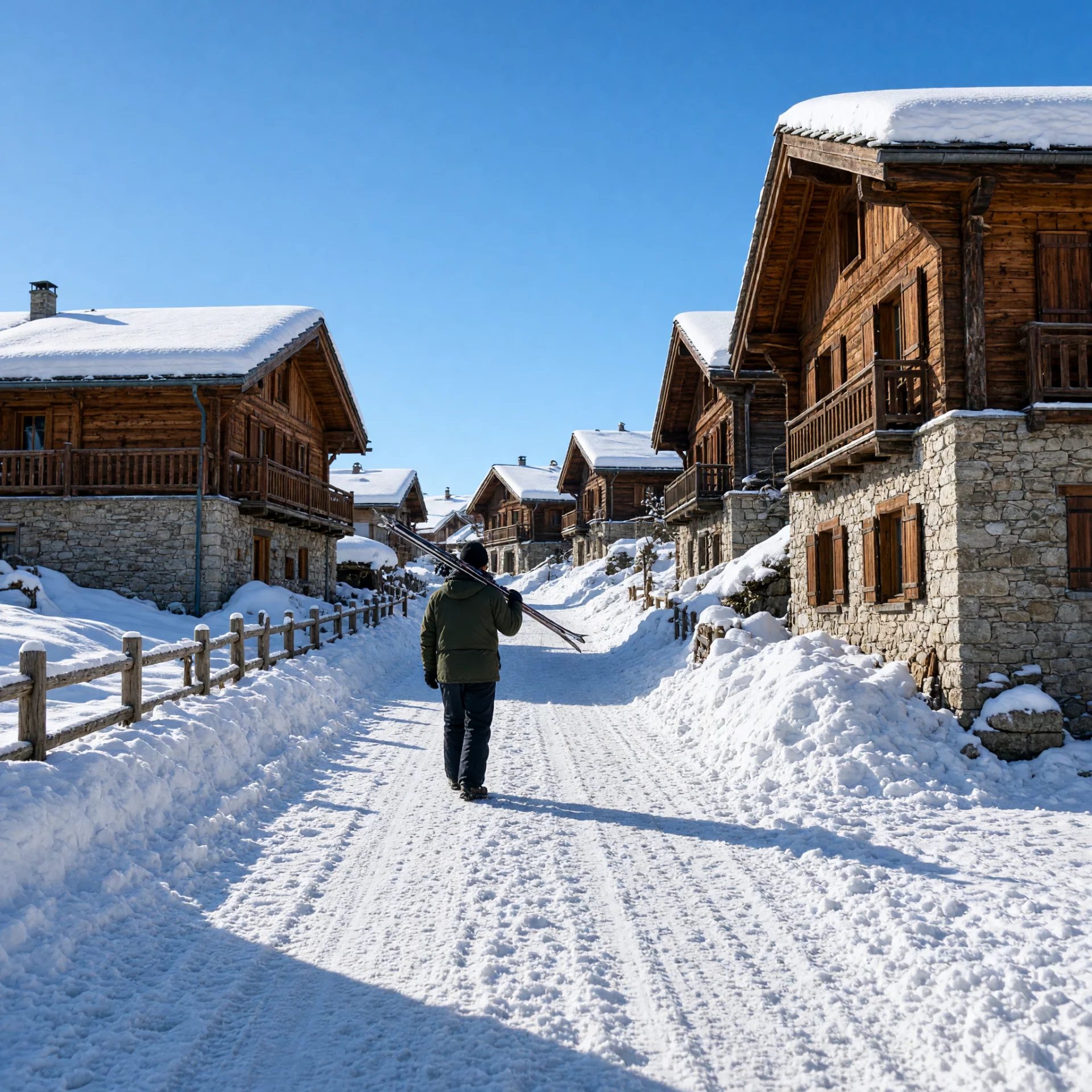 Champagny-en-Vanoise in de bergen