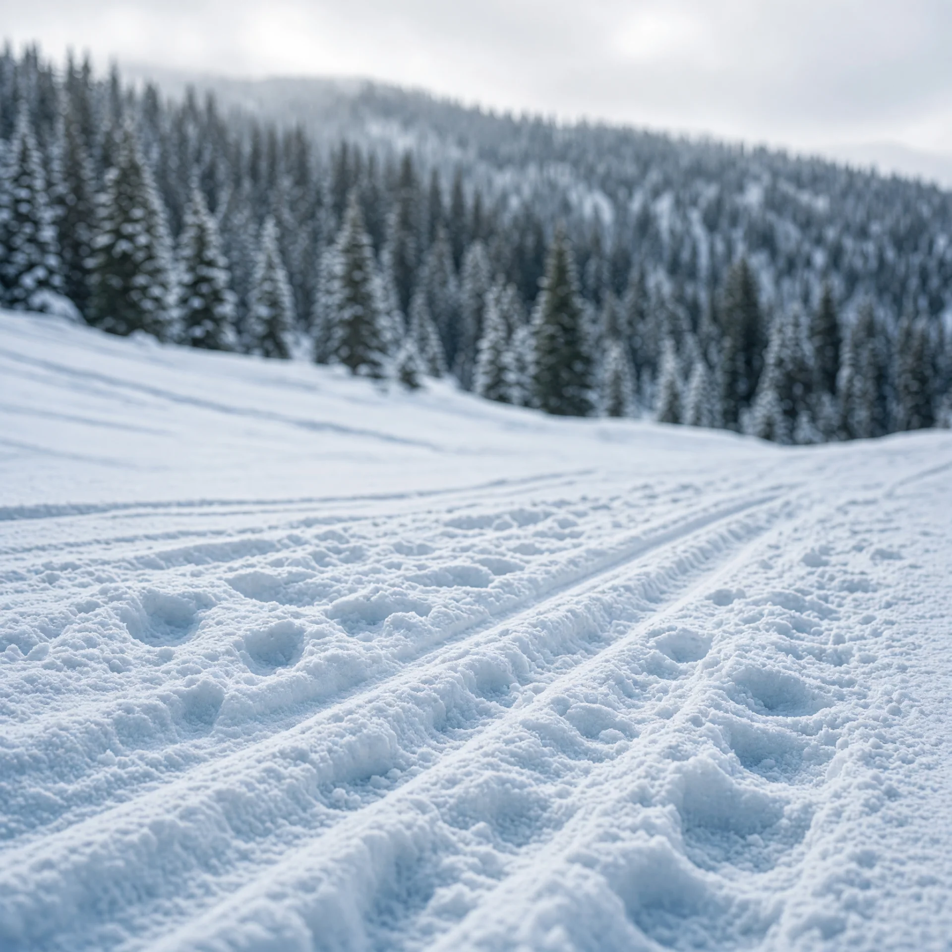 Peisey-Vallandry in de sneeuw