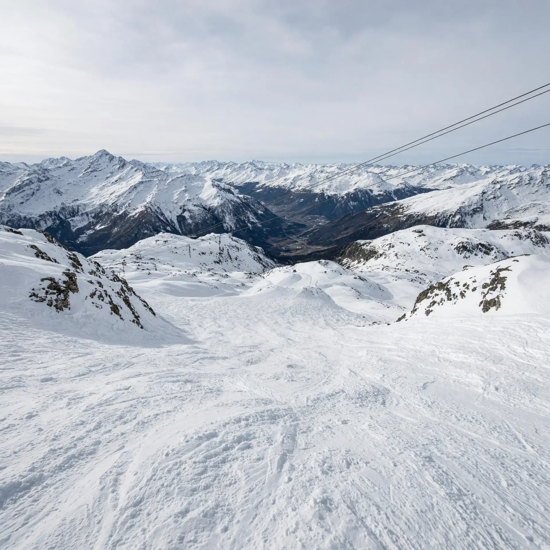 Val Thorens - hoogste skigebied van Europa