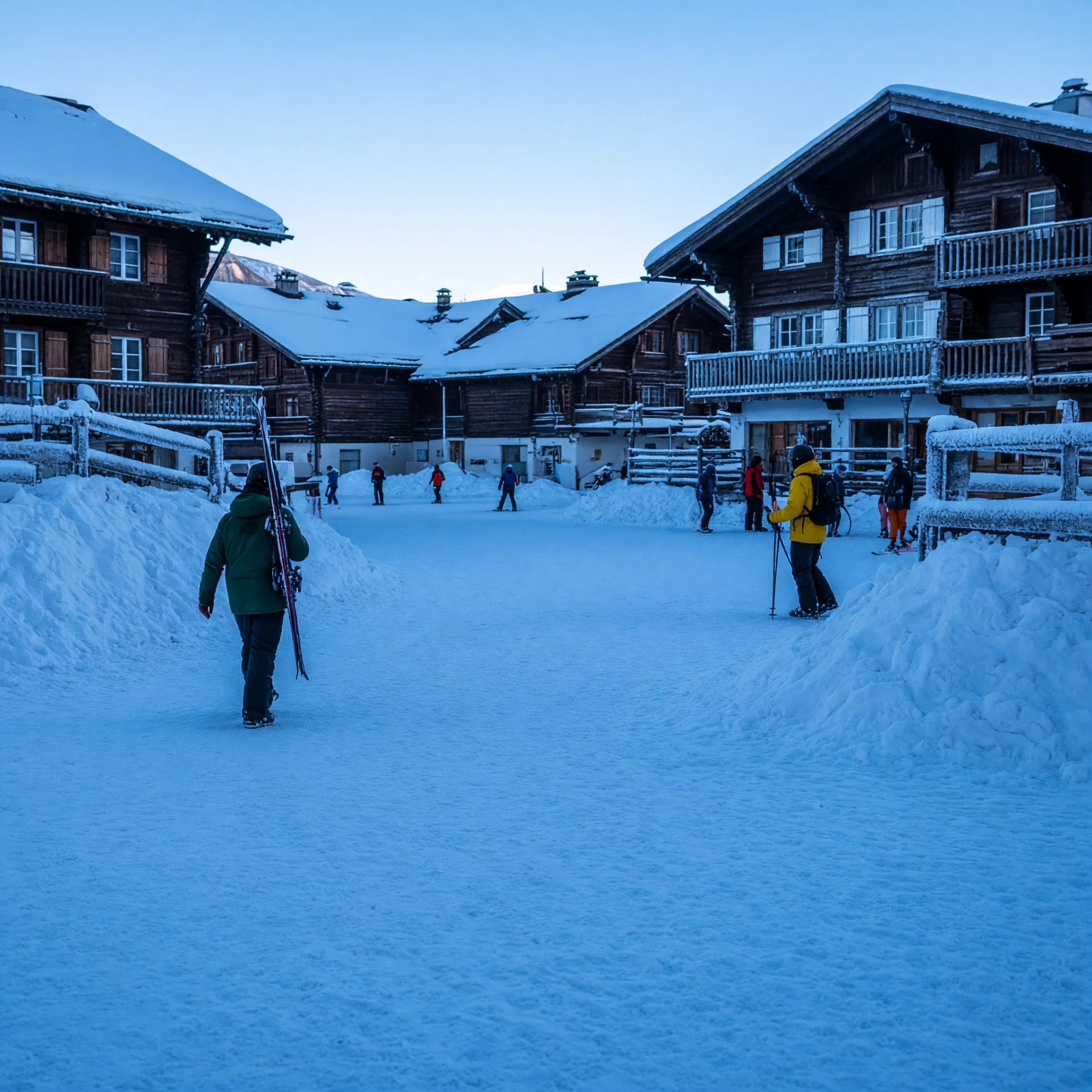 Flachau, thuisbasis van de Hermann Maier-piste