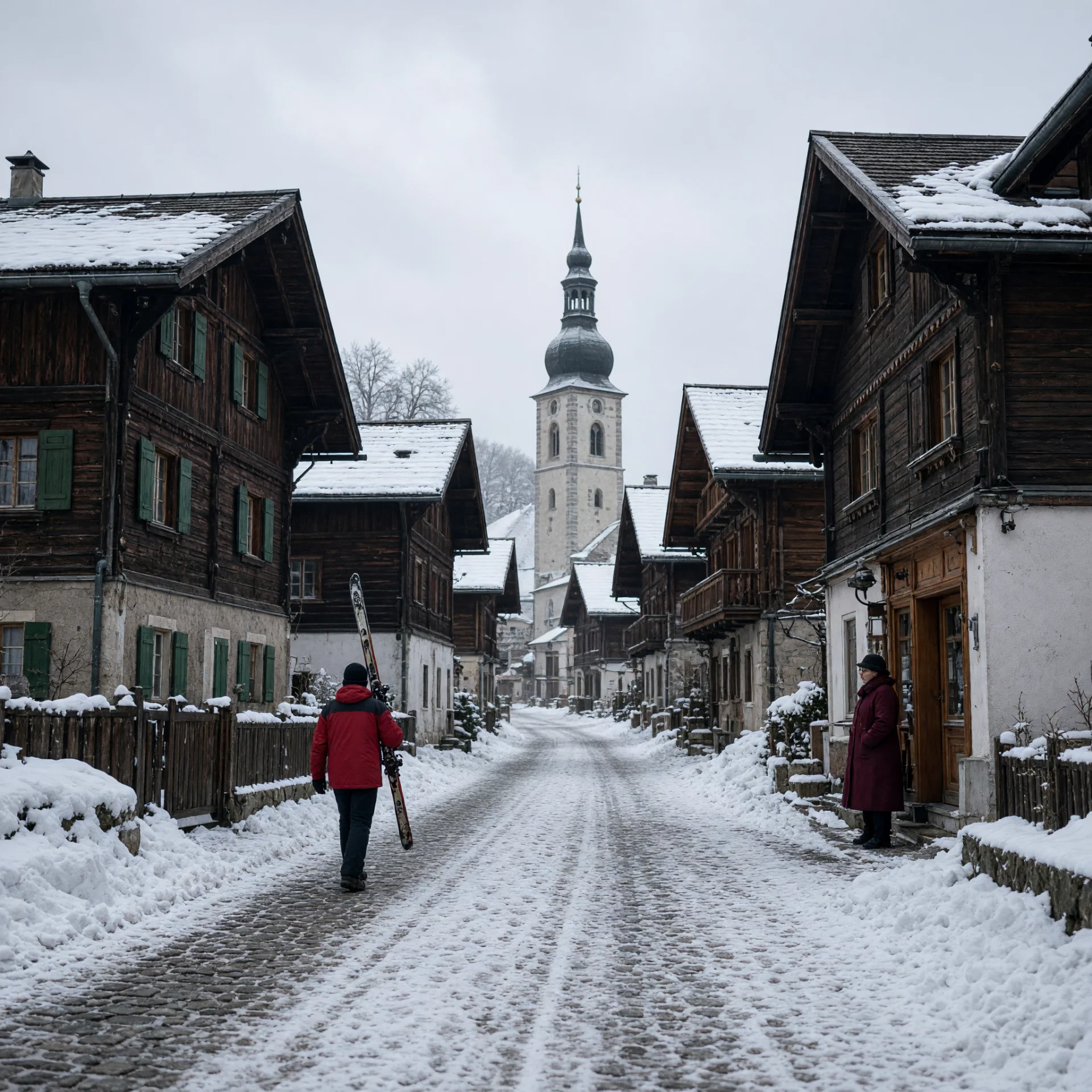 Maria Alm in de winter